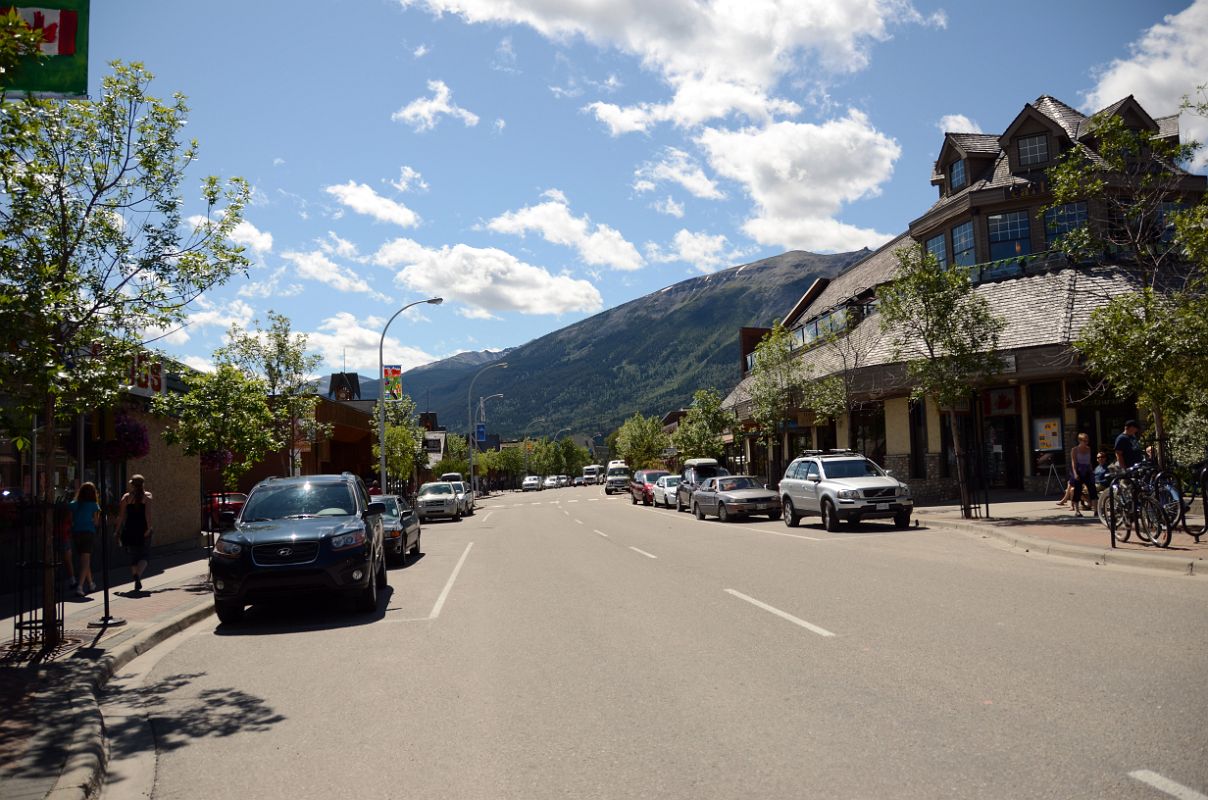 08 Jasper Patricia Street Looking Towards Whistlers Peak